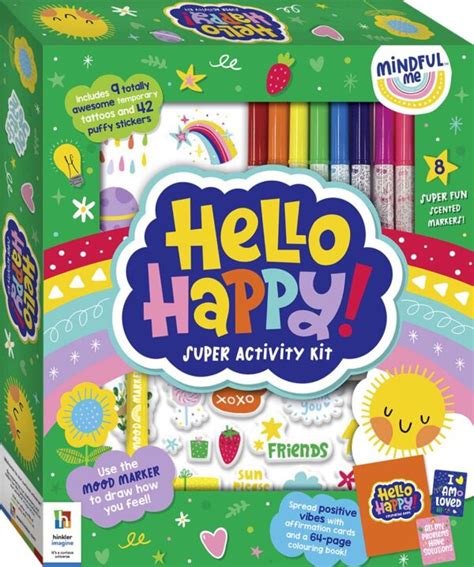 Hello Happy Super Activity Kit The Book Warehouse