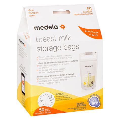 Sachets De Conservation Pour Lait Maternel Paquet De Medela