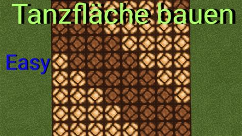 Wie Baut Man Eine Tanzfläche In Minecraft Minecraft Tutorial Youtube