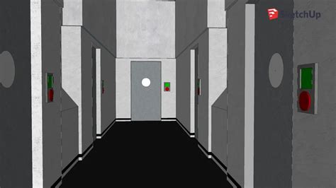 Scp Foundation Hallway 3d Warehouse