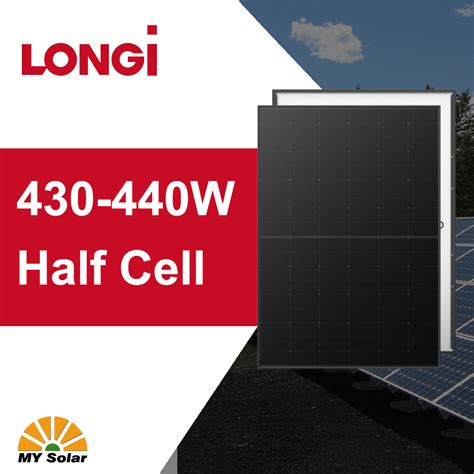 Longi Hi Mo6 Lr5 54htb 430m 430W 430 Watt Solar Panel Solar Module