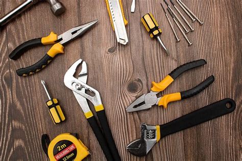 Still Life Photography Of Hardware Tools Construction Site During The ...