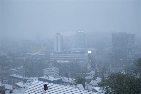 Pao Aprilski Snijeg U Bih Temperaturni Ok Iznenadio Sve Ovako Jutros