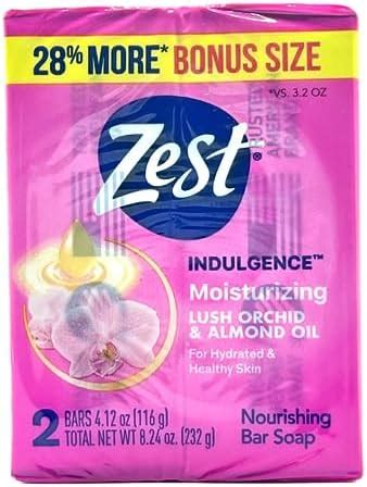 Zest Ocean Breeze Bar Soap 8 Bars Enriched With Sea