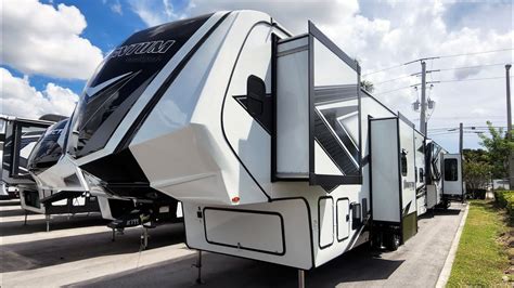 2023 Grand Design Momentum G Class 350g Fifth Wheel Toy Hauler Sold Youtube