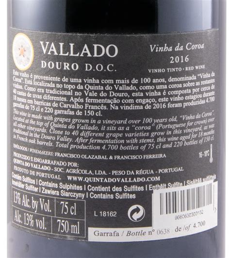 Vallado Vinha Da Coroa Tinto