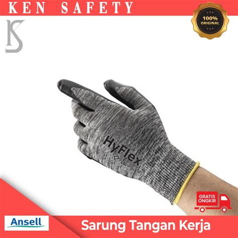 Jual Sarung Tangan Safety Kerja Multifungsi Ansell Hyflex 11 801