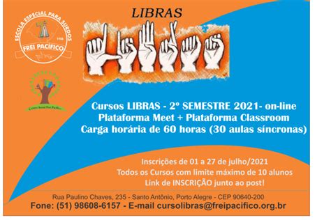 Cursos De Libras Frei Pacifico