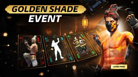 Golden Shade Bundle Return LOL Emote Return Free Fire New Event