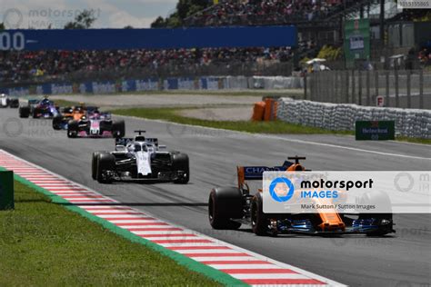 Fernando Alonso ESP McLaren MCL33 At The Start Of The Race Spanish