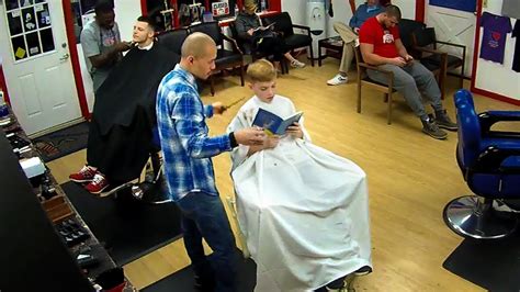 This Barber Shop Encourages Kids To Read Youtube