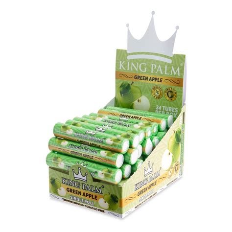 King Palm Single Mini Roll Display 24CT Thc Dry Herb Flower Pre