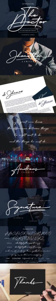 Free The Doctor Handwritten Signature Font Webgyaani