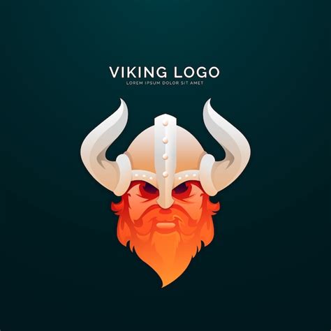 Modelo De Design De Logotipo Viking Vetor Gr Tis