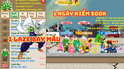 Ngọc Rồng Hot Set Picolo Laze Tỏi Boss Bay Màu YouTube