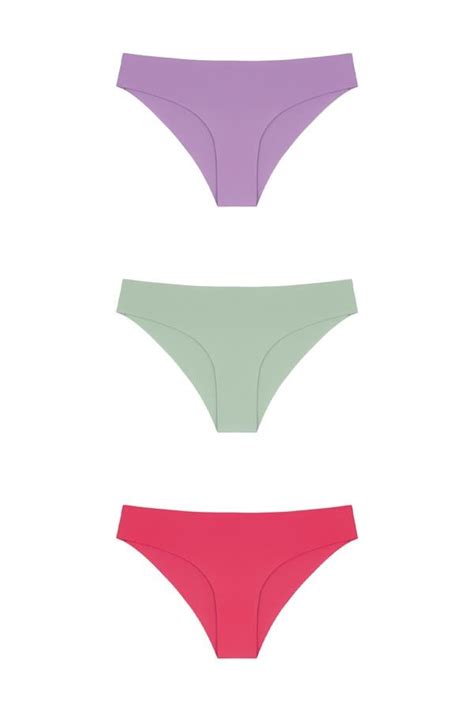 Lazer Kesim Kadın Bikini Külot lü Paket COTTONHILL