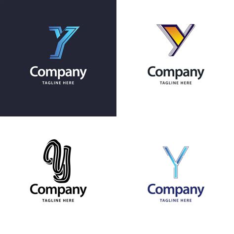 Letter Y Big Logo Pack Design Creative Modern logos design for your ...