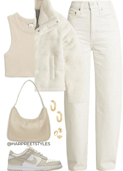 All beige Outfit | ShopLook | Beige outfit, Outfits, Cute outfits