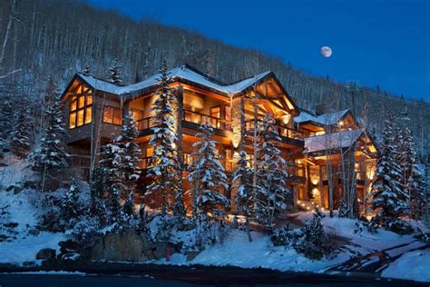 Cabin Mansion Dream Mansion Log Cabin Homes Log Cabins Winter Cabin