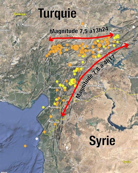 Séisme En Turquie Et En Syrie Pourquoi Il Y A Des Secousses En Cascade