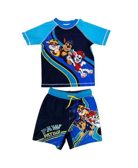 Dreamwave Toddler Paw Patrol Swimsuit 2 Piece Set Macys