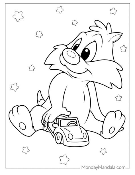 Looney Tunes Coloring Pages Baby Ducks