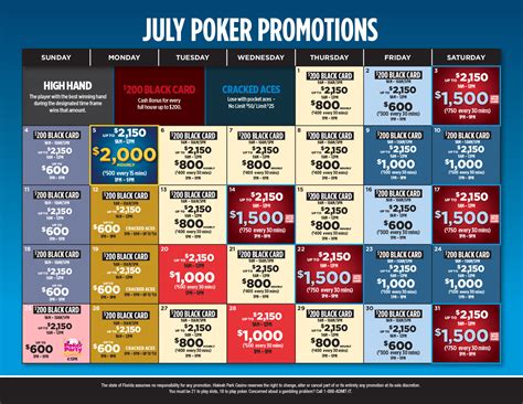 Poker Promotions | Hialeah Park Casino