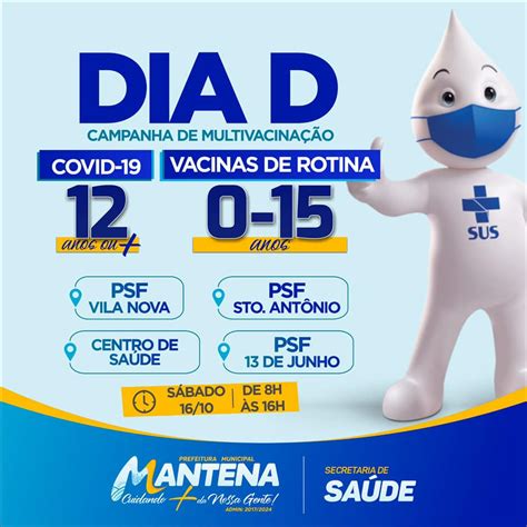 Dia D Da Campanha De Multivacinação Para Crianças E Adolescentes é