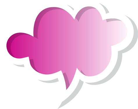 clip art speech bubble 10
