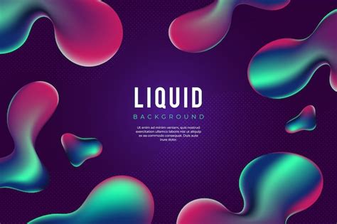 Free Vector Modern Liquid Background