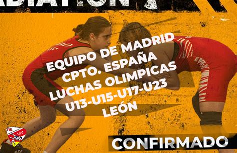 Cptos España LLOO U13 U15 U17 U23 Equipo de Madrid DEFINITIVO