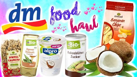 Dm Food Haul Februar Neue Produkte Gesunde Snacks Youtube