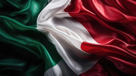 Premium AI Image | Italian Flag Colors Shine in Natural Light