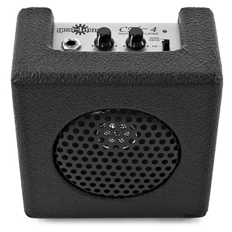 Mini Guitar Amp in BLACK by Gear4music - Ex Demo at Gear4music