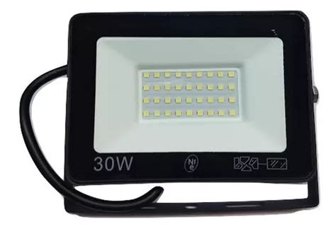 Reflector Led Proyector Exterior 30w Frío Nova Electricity MercadoLibre