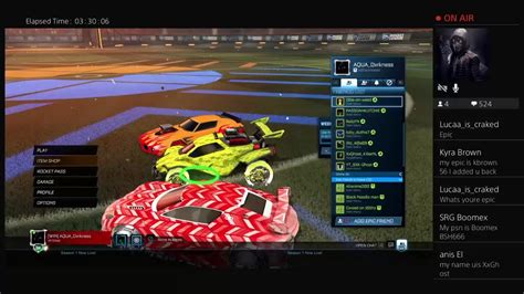 Trading In Rocket League Live Youtube