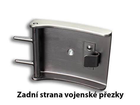 Opasek kožený Český lev 4 5 cm černý Armik cz Armyshop a outdoor