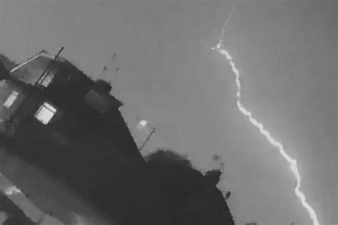 Watch: Lightning strike on passenger plane caught on camera - UPI.com