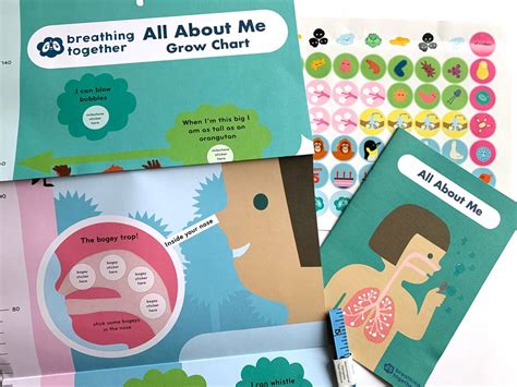 All About Me Grow Chart Breathing Together