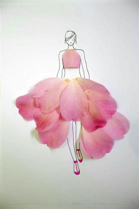 Simple Guidance For You In Flower Dress Drawing Flower Dress Drawing