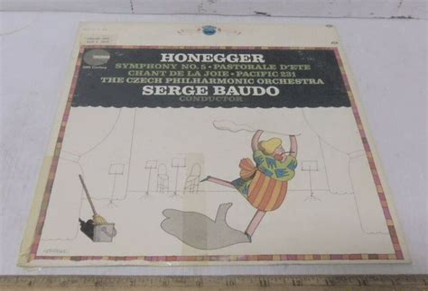 HONEGGER Symphony No 5 Serge Baudo Conductor EBay Conductors