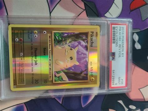 Pikachu Reverse Holo Xy Evolutions Pokemon Tcg Mint Values