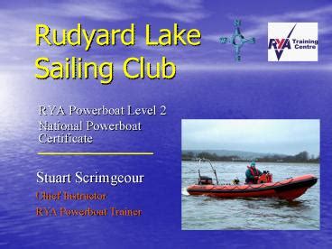 PPT – Rudyard Lake Sailing Club PowerPoint presentation | free to view ...