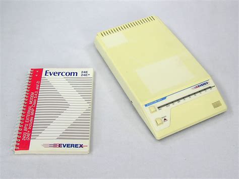 Everex 2400 Baud External Modem Choose One Serial Apple Rescue Of