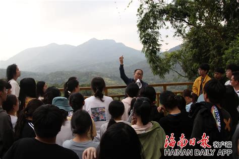 海南大学林学院师生赴海南热带雨林国家公园等地开展专业综合实习