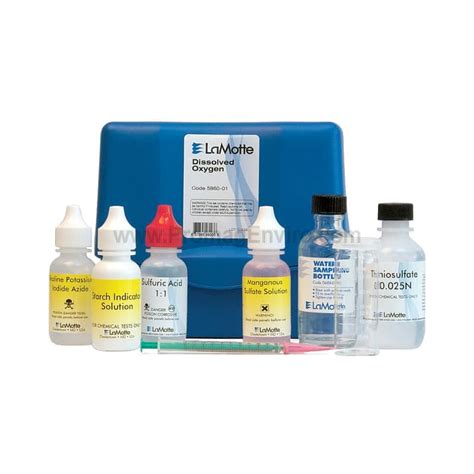 Dissolved Oxygen Test Kit, LaMotte 5860-01