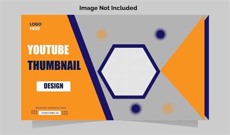 Premium Vector Youtube Thumbnail Template