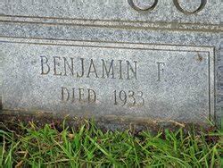 Benjamin Franklin Cooper M Morial Find A Grave