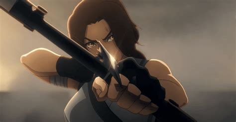 Anime De Tomb Raider Anunciado Na Netflix Teaser Pico