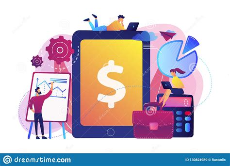 Enterprise Accounting Concept Vector Illustration Stock Vector